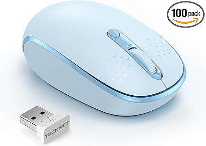 Quiet Wireless Mouse for Laptop PC Mac
