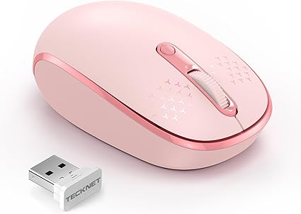 Quiet Wireless Mouse for Laptop PC Mac