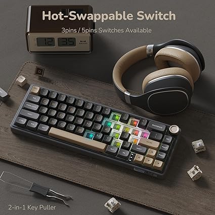 Wired Mechanical Keyboard RGB PBT Keycaps