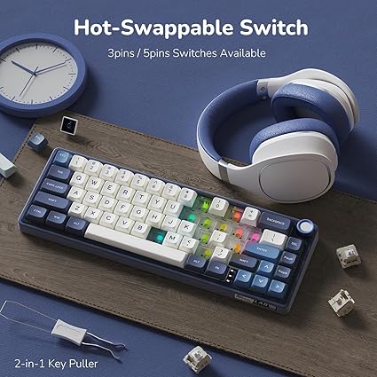 Wired Mechanical Keyboard RGB PBT Keycaps