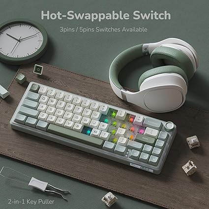 Wired Mechanical Keyboard RGB PBT Keycaps