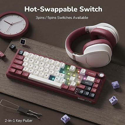 Wired Mechanical Keyboard RGB PBT Keycaps